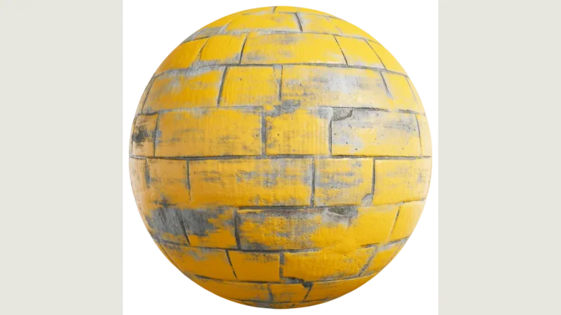 Painted Bricks 002 preview from licensed source files
