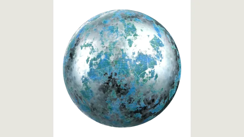 Painted Metal 003 preview from licensed source files