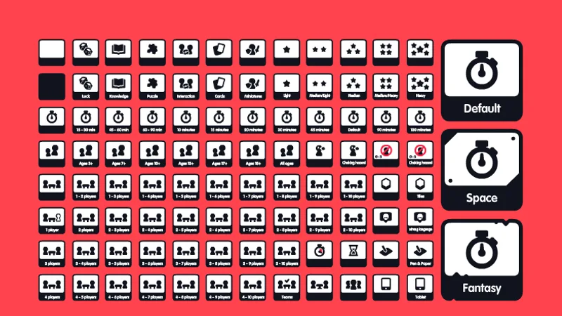 Board Game Info preview from licensed source files