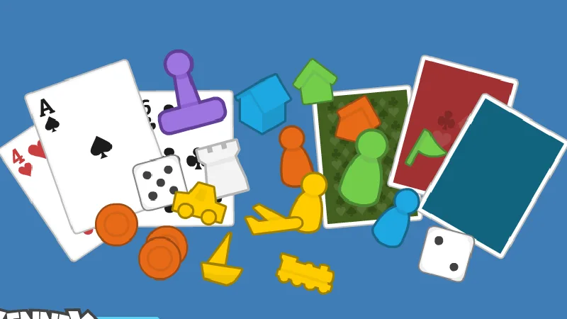 Board Game Pack preview from licensed source files