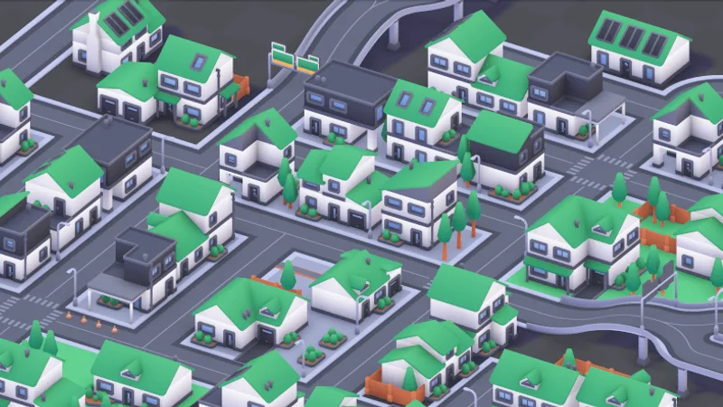 City Kit (Suburban) asset pack preview