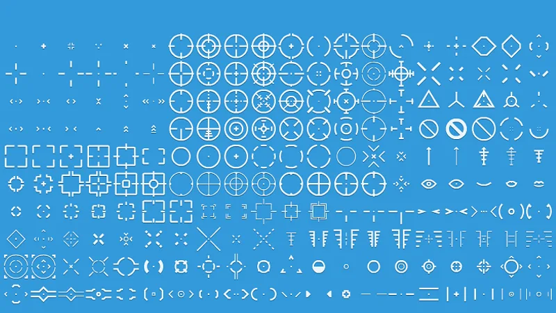 Crosshair Pack asset pack preview