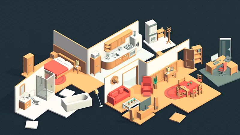 Furniture Kit asset pack preview