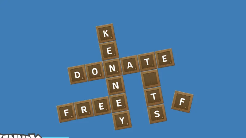 Letter Tiles preview from licensed source files
