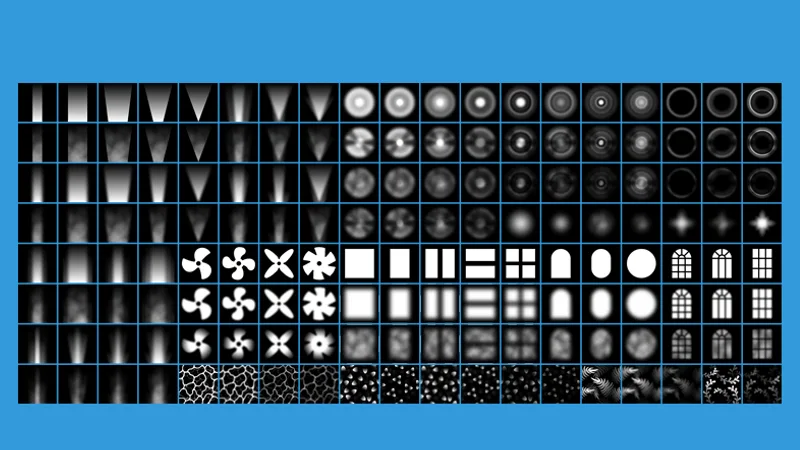Light Masks asset pack preview