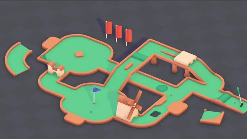 Minigolf Kit preview from licensed source files