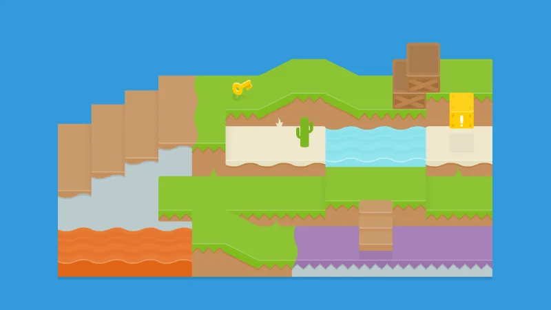 Platformer Bricks preview from licensed source files