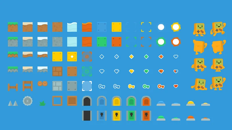 Simplified Platformer Pack asset pack preview