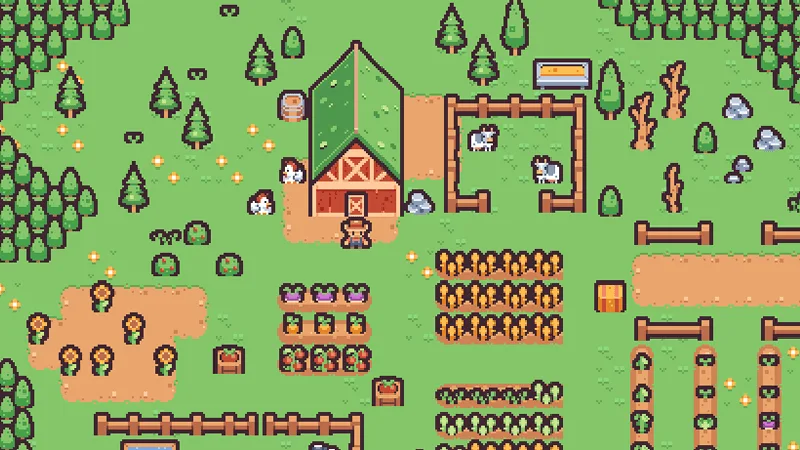 Tiny Farm asset pack preview