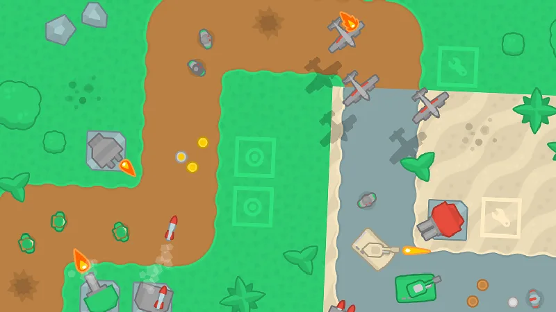 Tower Defense (Top-Down) preview from licensed source files
