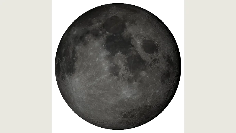 4K Moon with 30 Lighting Angles preview from licensed source files