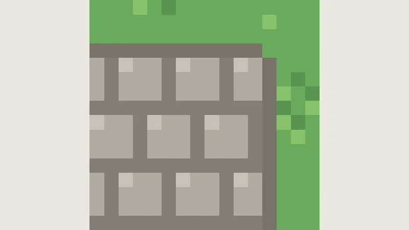 Cozy Farm Village Lite (16x16 cottage, cobblestone, baker) preview from licensed source files