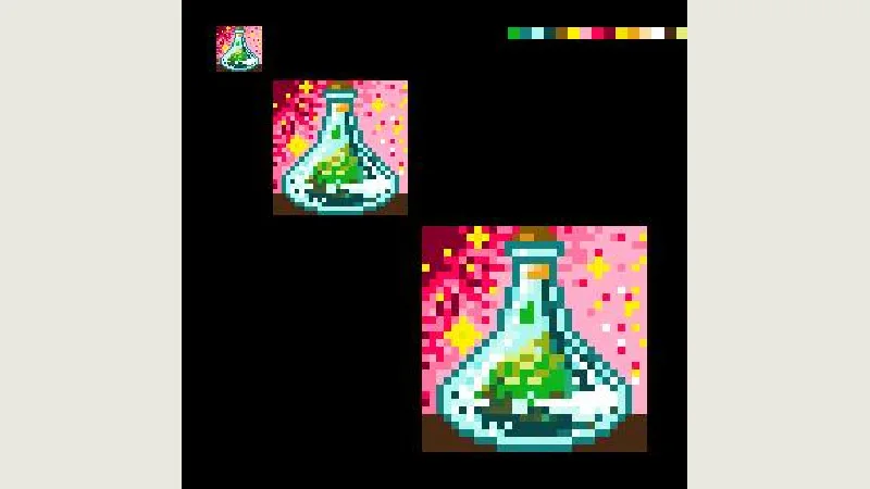 Healing potion preview from licensed source files