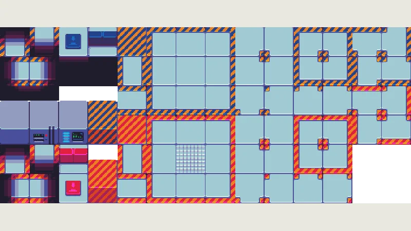 Sci-fi Interior tiles preview from licensed source files