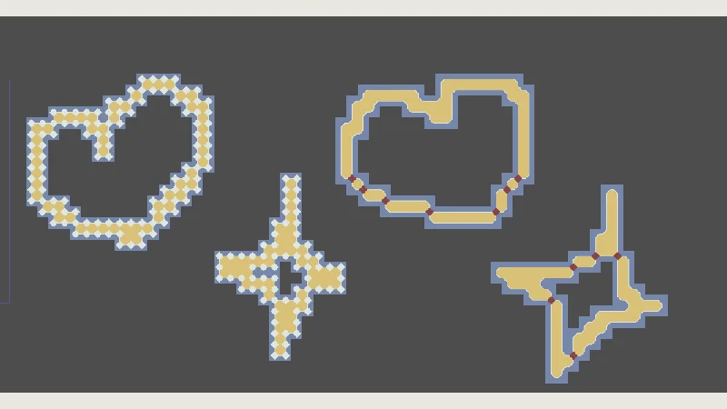 Tileset Templates preview from licensed source files