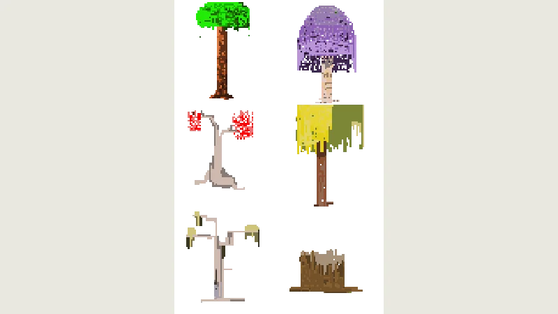 trees preview from licensed source files