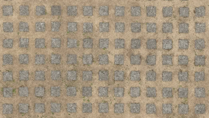 Grass Concrete Pavement preview from licensed source files