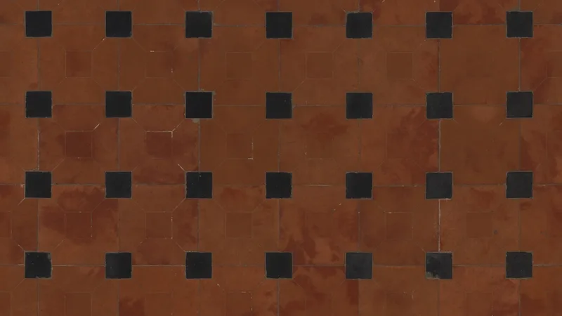 Patterned Terracotta Tiling asset pack preview